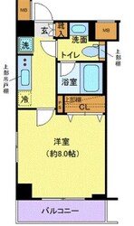 クレヴィスタ西馬込の物件間取画像